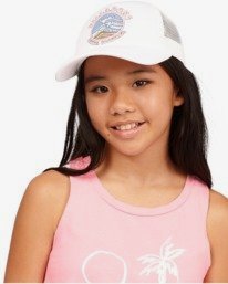 2 Girls' Ohana Trucker Hat White GAHWQBOH Billabong
