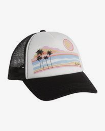 1 Girls' Ohana Trucker Hat White GAHWQBOH Billabong