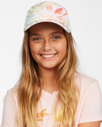 0 Girls' Shenanigans Trucker Hat Orange GAHWQBSH Billabong