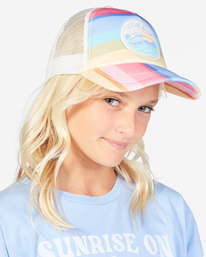 0 Girls' Shenanigans Trucker Hat Orange GAHWQBSH Billabong