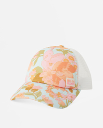 1 Girls' Shenanigans Trucker Hat Blue GAHWQBSH Billabong