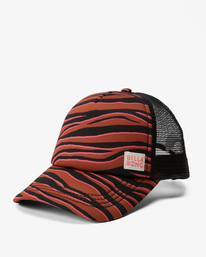 0 Girls' Shenanigans Trucker Hat Brown GAHWQBSH Billabong