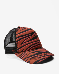 2 Girls' Shenanigans Trucker Hat Brown GAHWQBSH Billabong
