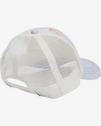 3 Girls' Shenanigans Trucker Hat Blue GAHWQBSH Billabong