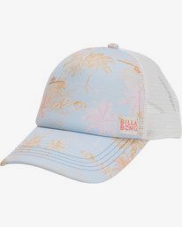 0 Girls' Shenanigans Trucker Hat Blue GAHWQBSH Billabong