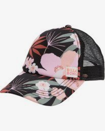 0 Girls' Shenanigans Trucker Hat Black GAHWQBSH Billabong