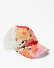 2 Girls' Shenanigans Trucker Hat Multicolor GAHWQBSH Billabong