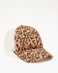 5 Girls' Shenanigans Trucker Hat Brown GAHWQBSH Billabong