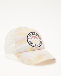 5 Girls' Shenanigans Trucker Hat White GAHWQBSH Billabong