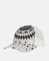 0 Girls' Shenanigans Trucker Hat Black GAHWQBSH Billabong