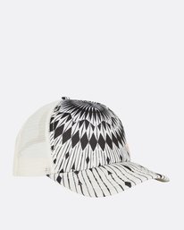 2 Girls' Shenanigans Trucker Hat Black GAHWQBSH Billabong