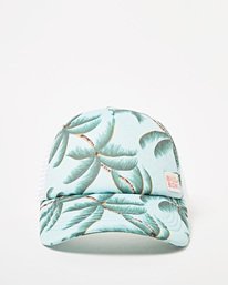 1 Girls' Shenanigans Trucker Hat Grey GAHWQBSH Billabong