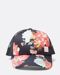 0 Girls' Shenanigans Trucker Hat Red GAHWQBSH Billabong