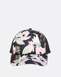 1 Girls' Shenanigans Trucker Hat Orange GAHWQBSH Billabong