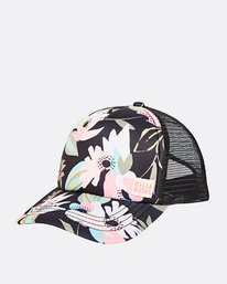 0 Girls' Shenanigans Trucker Hat Orange GAHWQBSH Billabong