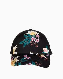 1 Girls' Shenanigans Trucker Hat Red GAHWQBSH Billabong