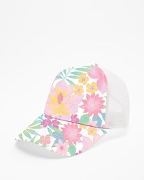 0 Girls' Shenanigans Trucker Hat Pink GAHWQBSH Billabong