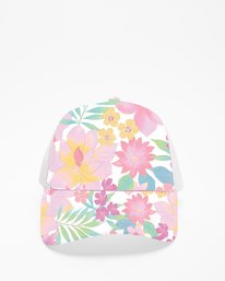 1 Girls' Shenanigans Trucker Hat Pink GAHWQBSH Billabong