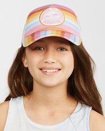 0 Girls' Shenanigans Trucker Hat Pink GAHWQBSH Billabong
