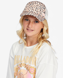 0 Girls' Shenanigans Trucker Hat Black GAHWQBSH Billabong
