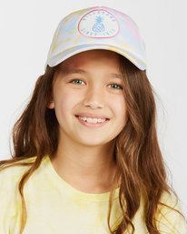 billabong, Girls' Shenanigans Trucker Hat, RAIN DROP (rad) SHENANIGANS GAHWQBSH