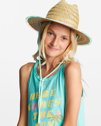 0 Girls' Beach Dayz Lifeguard Hat Green GAHWTBBE Billabong