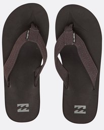 0 All Day Impact Canvas Sandals Black H5FF13BIP8 Billabong