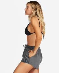 1 Sol Searcher Overdyed Volley Swim Short Black J1012BSO Billabong