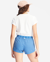 2 Road Trippin Elastic Waist Shorts Blue J202EROA Billabong