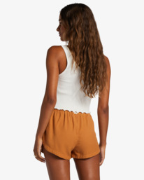 Road Trippin - Elasticated Shorts for Women  J202EROA