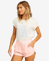 1 Road Trippin Elastic Waist Shorts Grey J202EROA Billabong