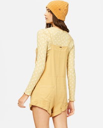3 Wild Pursuit Romper White J204TBWI Billabong