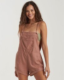 1 Wild Pursuit Romper White J204TBWI Billabong