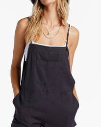 5 Wild Pursuit Romper Black J204TBWI Billabong