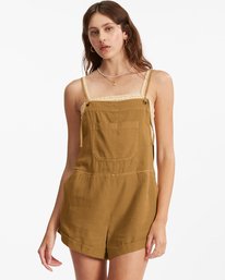 0 Wild Pursuit Romper Yellow J204TBWI Billabong