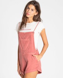 0 Wild Pursuit Romper Red J204TBWI Billabong