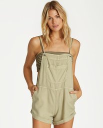 1 Wild Pursuit Romper Green J204TBWI Billabong