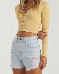 3 How Bout That Denim Shorts Blue J2161BHO Billabong