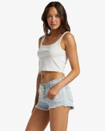 1 Lite Hearted Denim Shorts Blue J226JLIT Billabong