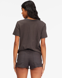 billabong, Lite Hearted Denim Shorts, OFF BLACK (ofb) LITE HEARTED J226JLIT