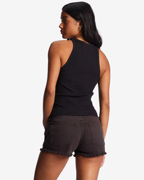 billabong, Drift Away Frayed Shorts, BLACK (blk) Drift Away - Denim Shorts for Women J250UBDR