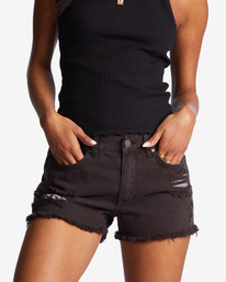 3 Drift Away Frayed Shorts Black J250UBDR Billabong