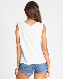 2 Stay Chil Muscle T-Shirt Beige J442TBST Billabong