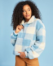 1 Time Off Half-Zip Fleece Pullover  J6413BTI Billabong