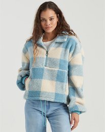 2 Time Off Half-Zip Fleece Pullover  J6413BTI Billabong