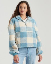 3 Time Off Half-Zip Fleece Pullover  J6413BTI Billabong