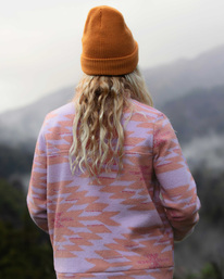 1 A/Div Boundary Mock Half-Zip Pullover Multicolor J6703BBO Billabong