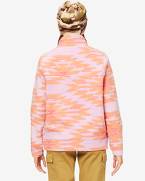 5 A/Div Boundary Mock Half-Zip Pullover Multicolor J6703BBO Billabong