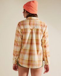 billabong, A/Div Forge Flannel Top, TOFFEE (tof) FORGE FLANNEL J6743BFO