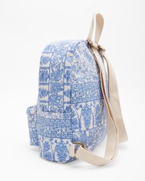 5 Mini Mama Canvas Backpack Blue JABGQBMI Billabong